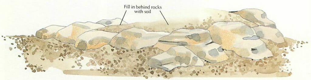 how to build a rock garden
