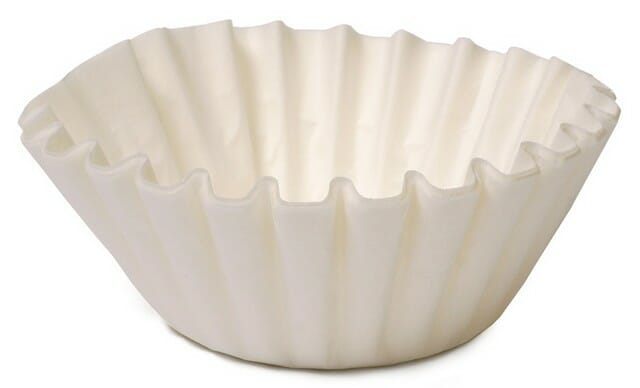 You can compost coffee filters like this paper coffee filter with a compost tumbler.