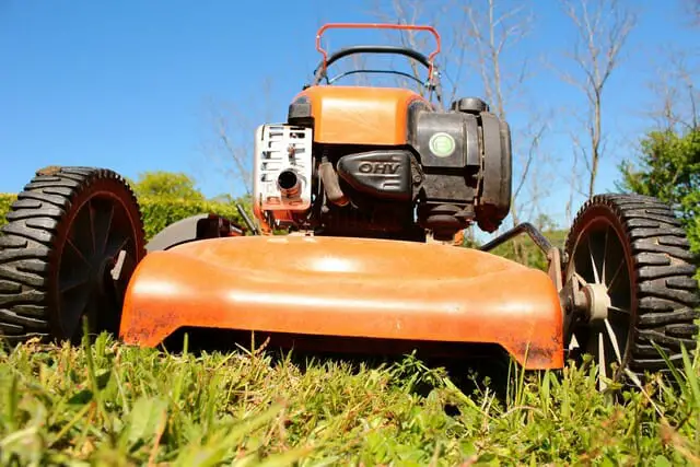 for lawn mower maintenance to machines like this or a riding mower, we have you covered
