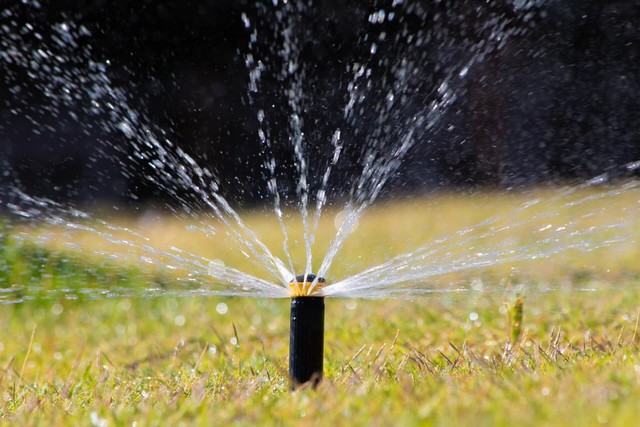 a proper watering regime will help keep grass green