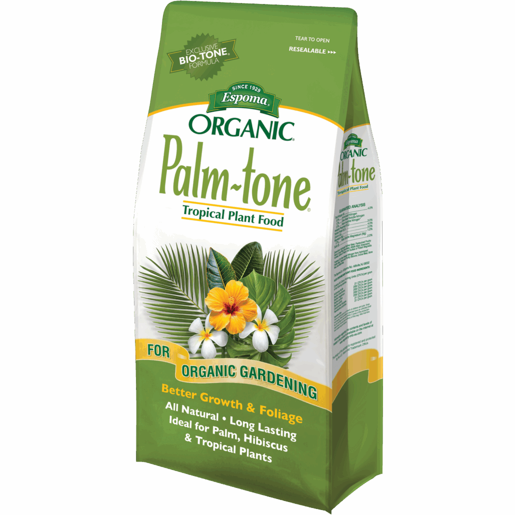 Espoma Organic Palm-Tone 4-1-5 Natural Plant Food, 4 lb Bag