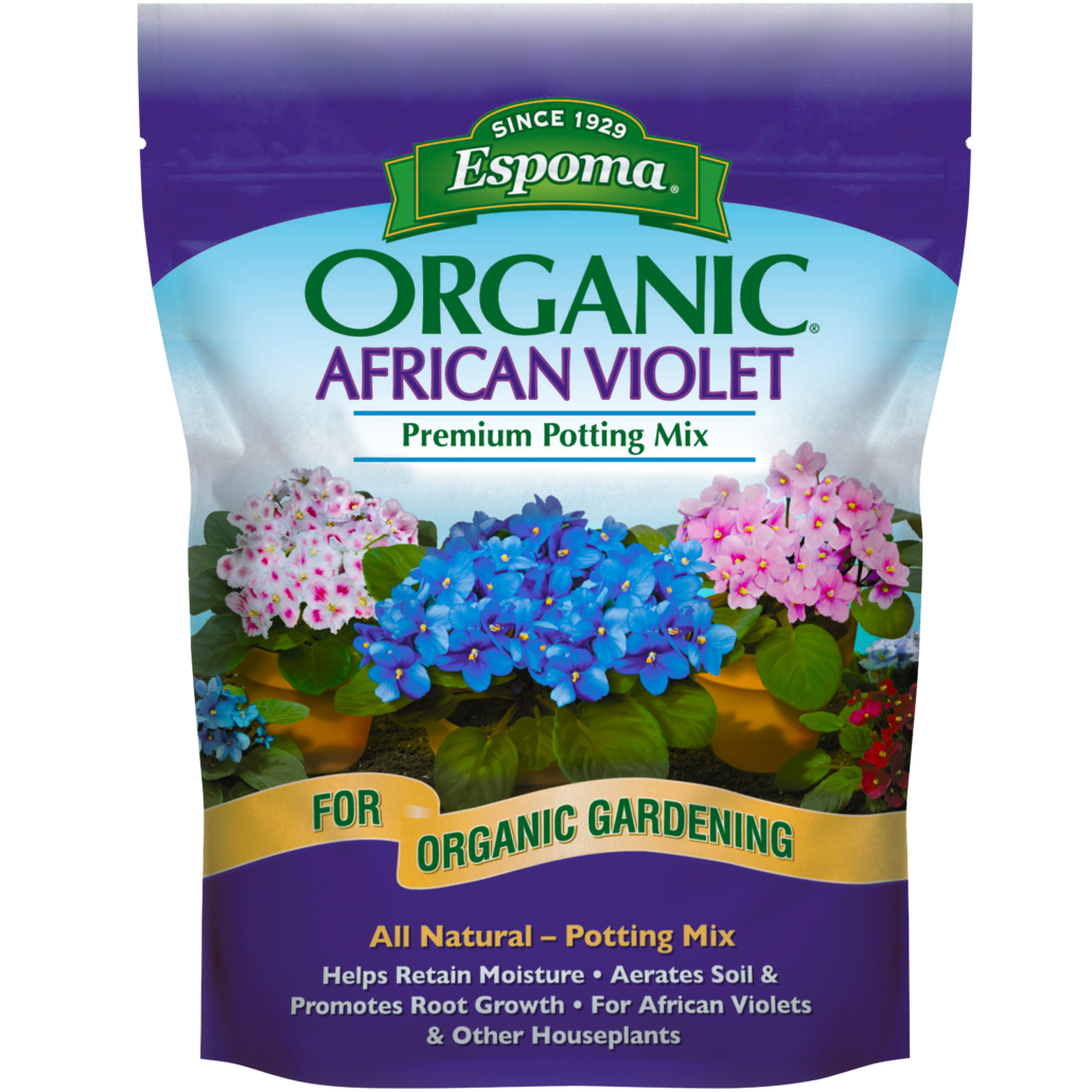 Espoma Organic Potting Soil Mix for African Violets, 4 Quart