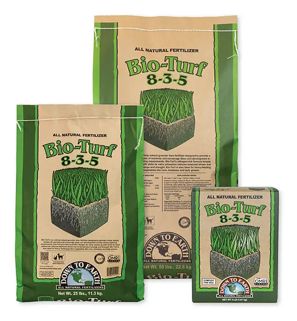Down To Earth Organic Bio-Turf Lawn Food 8-3-5, 25 Lb