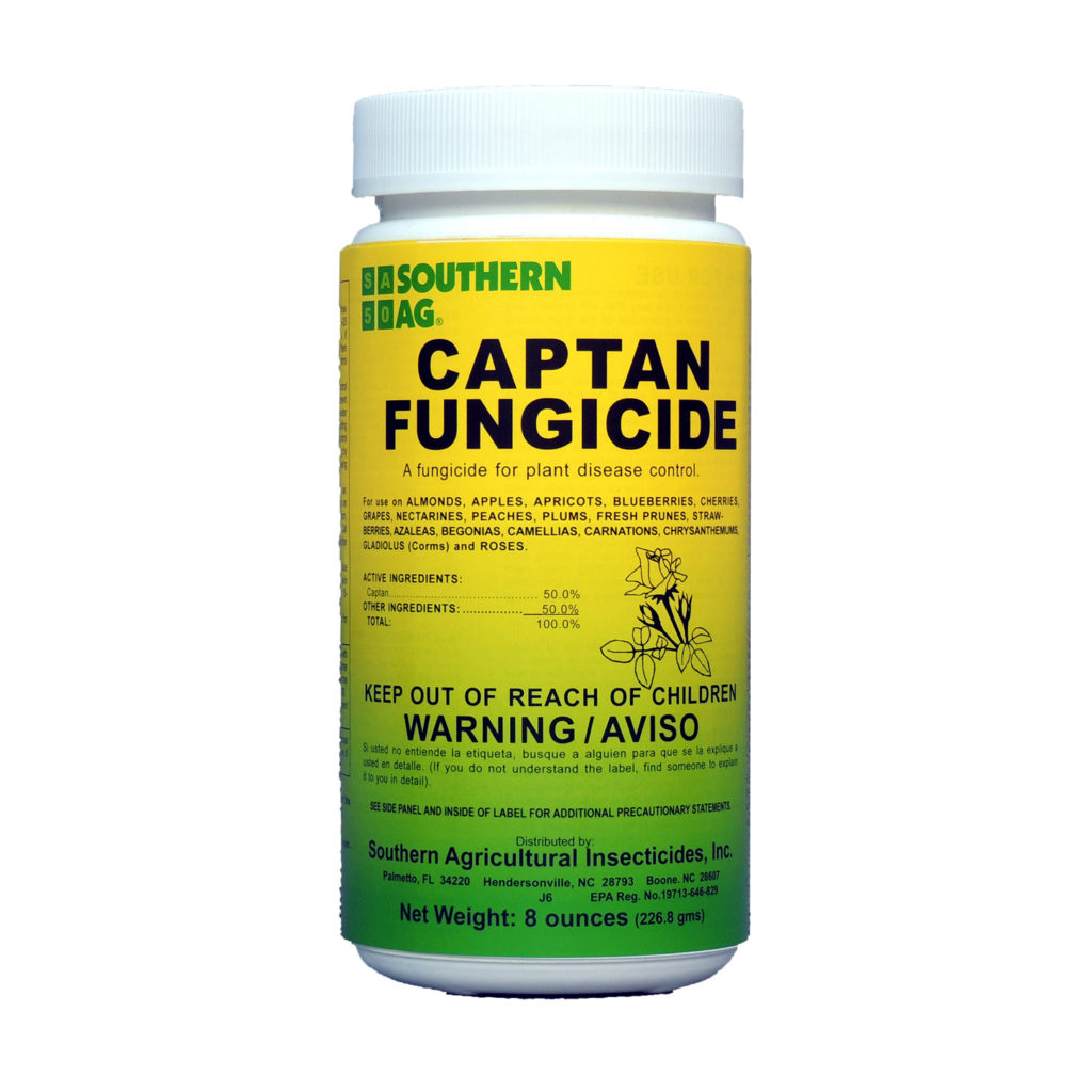 Southern Ag 01600 Captan Fungicide 50% Wettable Powder 8oz