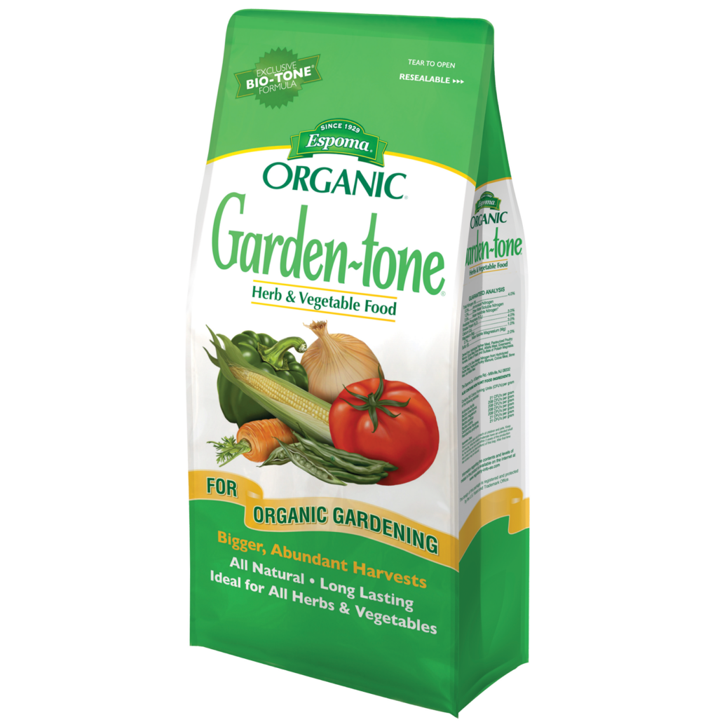 Espoma Organic Garden-Tone 3-4-4 Fertilizer for Vegetables 4 lb