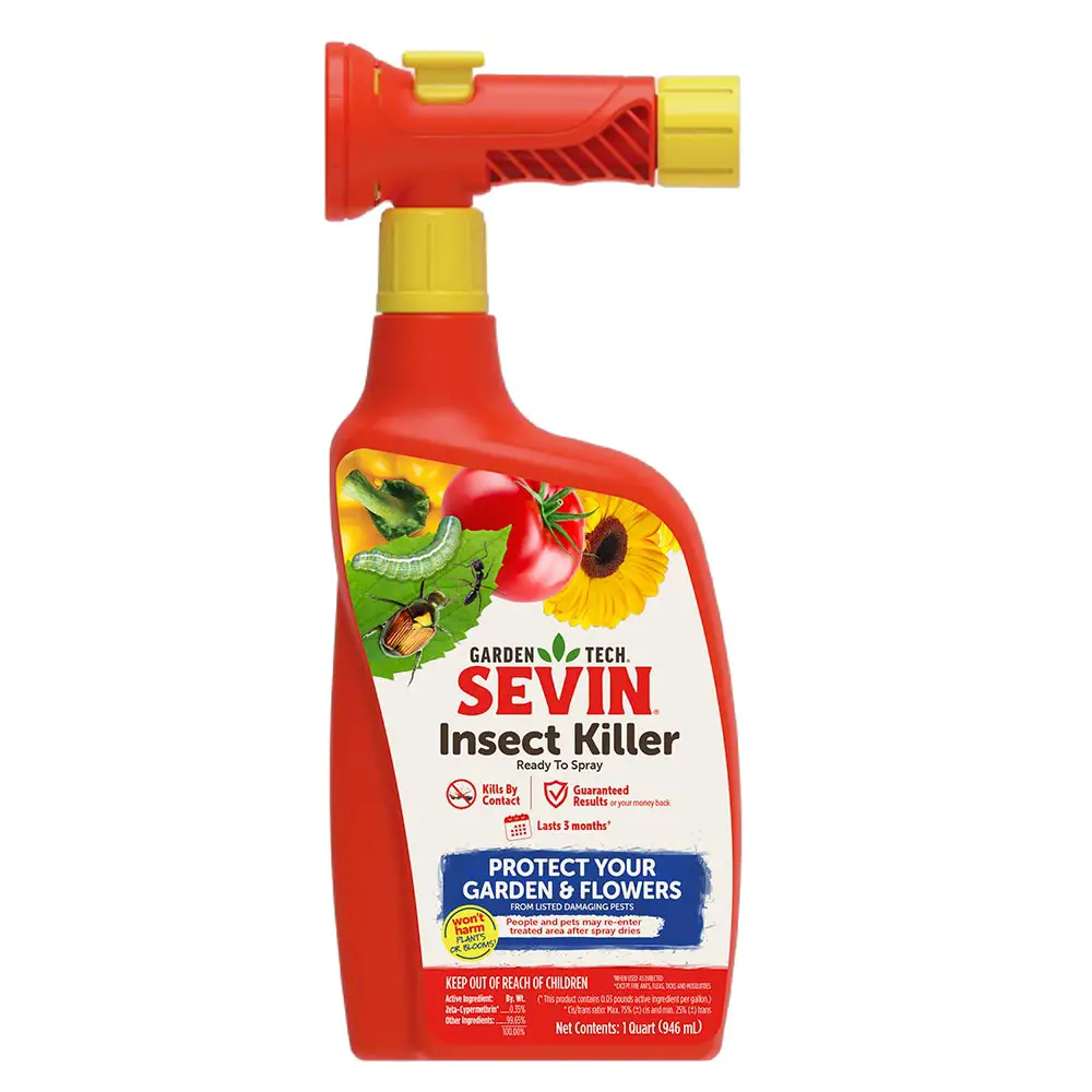 Sevin Insect Killer Ready to Spray, White Plant Safe