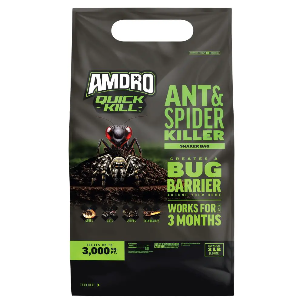 Amdro Kills Ants & Spiders Granules Shaker Bag 3 lb