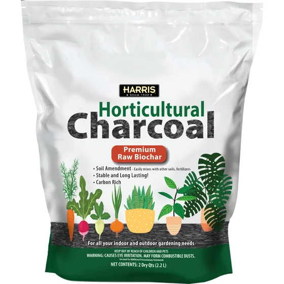 Harris Horticultural Premium Biochar Soil Amendment, 2qt