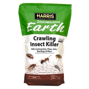 HARRIS Food Grade Diatomaceous Earth 4lb with Powder Duster