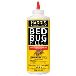 Harris Bed Bug Killer Diatomaceous Earth Powder 1/2 LB (2-Pack)
