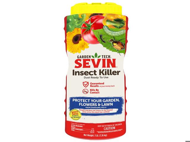 Sevin Insect Killer Dust, Ready-to-Use Formula for Garden